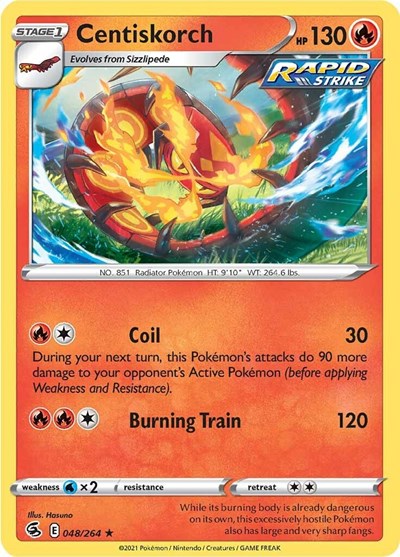 Centiskorch #48 Fusion Strike