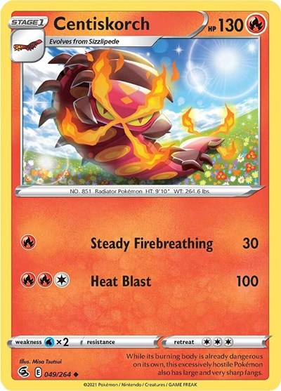Centiskorch #49 Fusion Strike