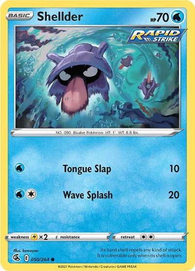 Shellder #50 Fusion Strike