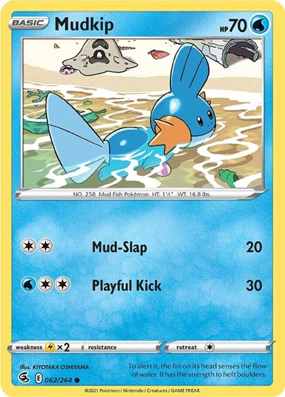 Mudkip #62 Fusion Strike