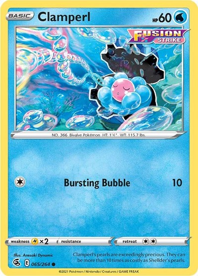 Clamperl #65 Fusion Strike