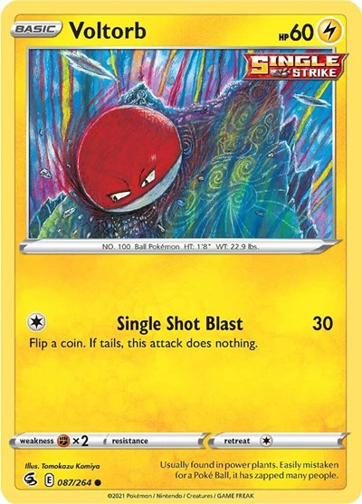 Voltorb #87 Fusion Strike