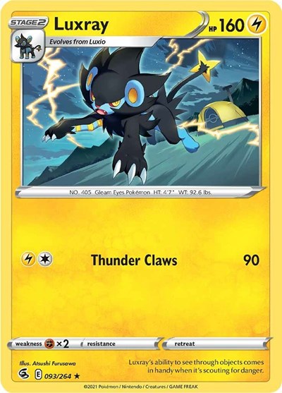 Luxray #93 Fusion Strike
