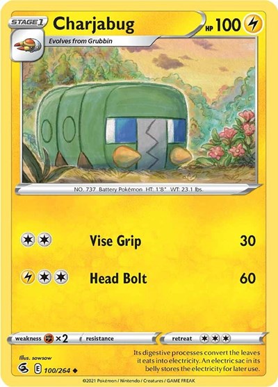 Charjabug #100 Fusion Strike