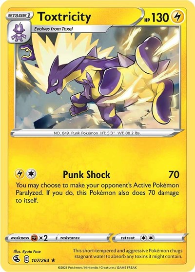 Toxtricity #107 Fusion Strike