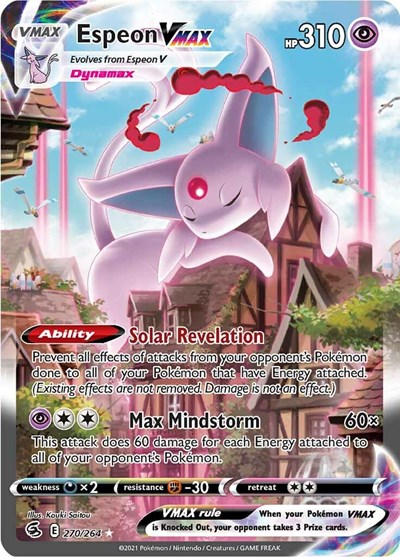 Espeon VMAX #270 Fusion Strike
