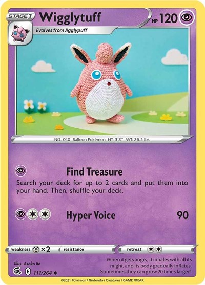 Wigglytuff #111 Fusion Strike