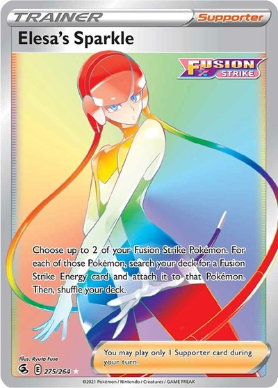 Elesa's Sparkle #275 Fusion Strike