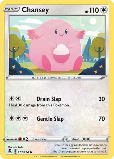 Chansey #202 Fusion Strike