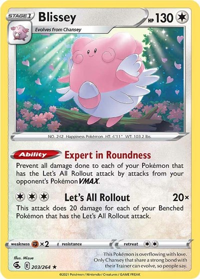 Blissey #203 Fusion Strike