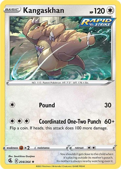 Kangaskhan #204 Fusion Strike