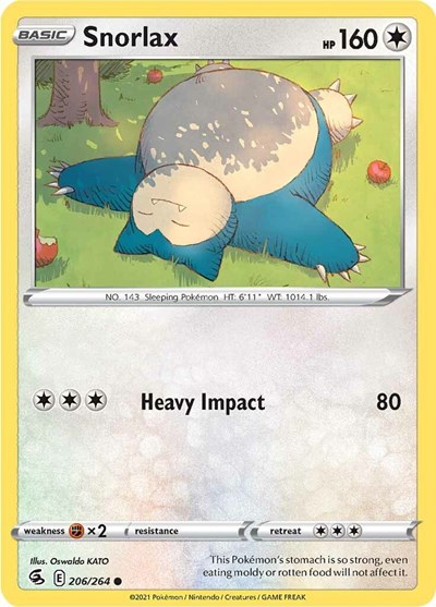 Snorlax #206 Fusion Strike