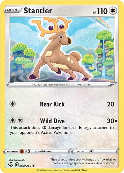 Stantler #208 Fusion Strike