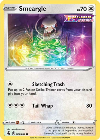 Smeargle #209 Fusion Strike