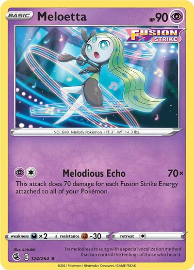 Meloetta #124 Fusion Strike