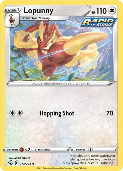 Lopunny #213 Fusion Strike