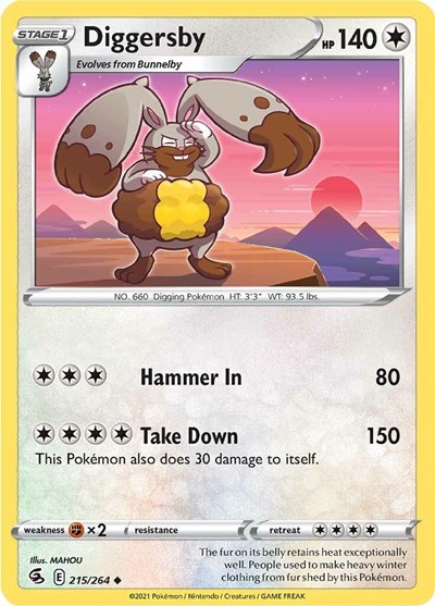 Diggersby #215 Fusion Strike