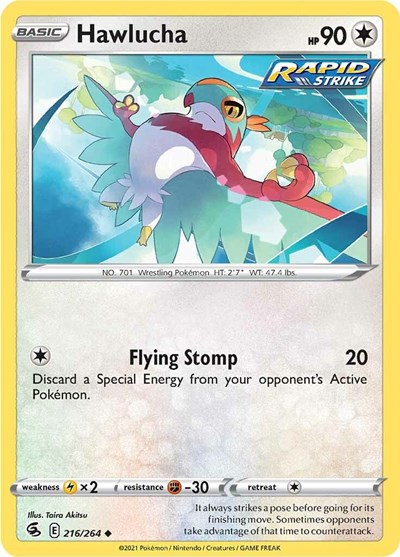 Hawlucha #216 Fusion Strike