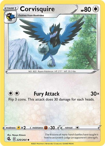 Corvisquire #220 Fusion Strike