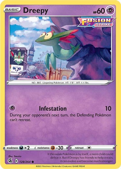 Dreepy #128 Fusion Strike