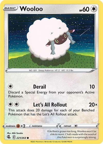 Wooloo #221 Fusion Strike