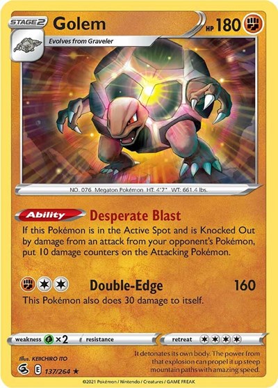 Golem #137 Fusion Strike