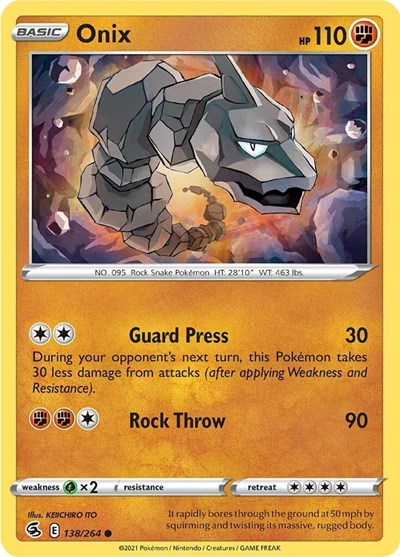 Onix #138 Fusion Strike