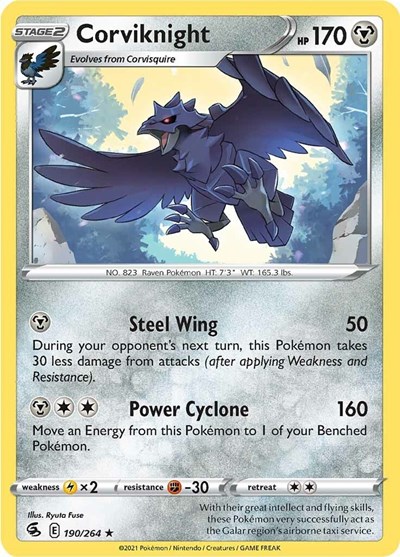 Corviknight #190 Fusion Strike