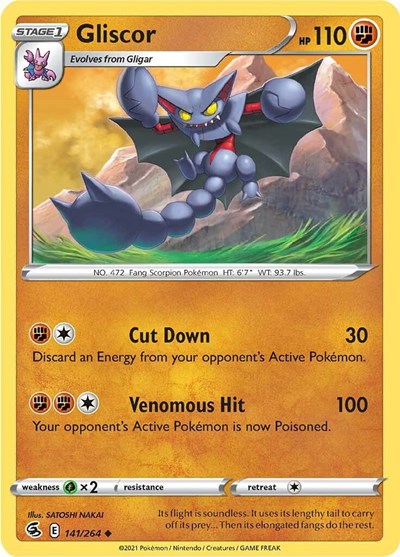 Gliscor #141 Fusion Strike