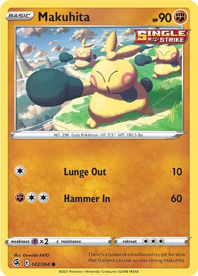 Makuhita #142 Fusion Strike
