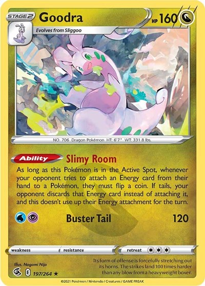 Goodra #197 Fusion Strike