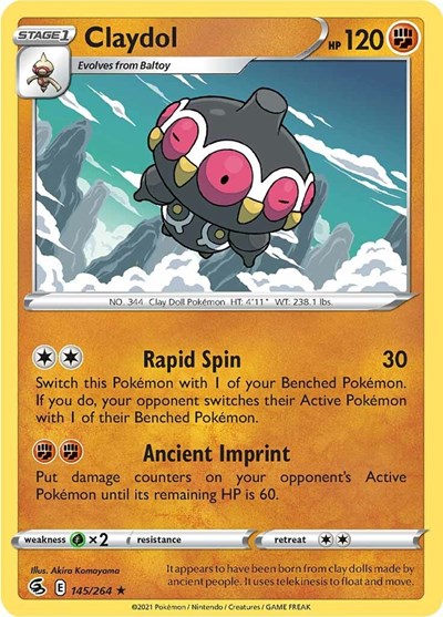 Claydol #145 Fusion Strike