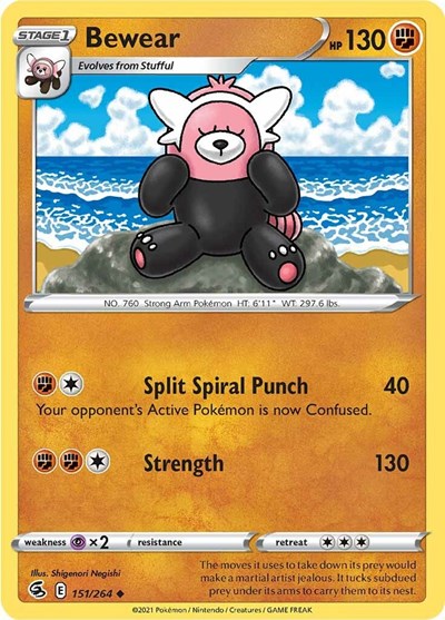 Bewear #151 Fusion Strike