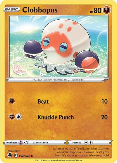 Clobbopus #152 Fusion Strike