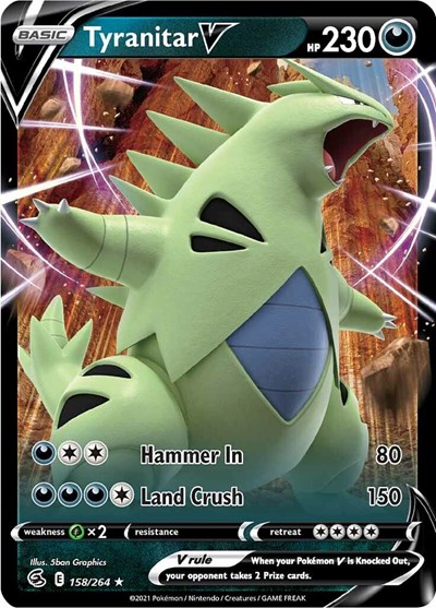 Tyranitar V #158 Fusion Strike