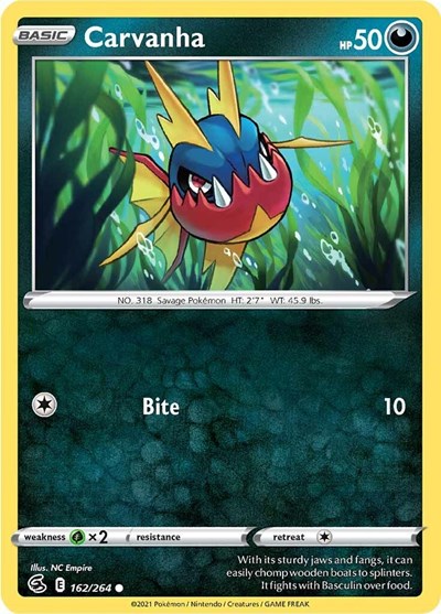 Carvanha #162 Fusion Strike