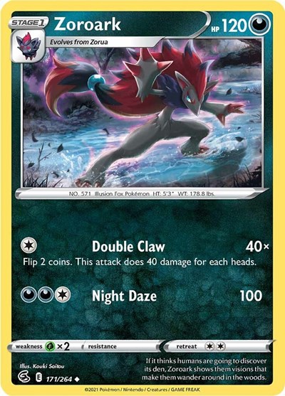 Zoroark #171 Fusion Strike