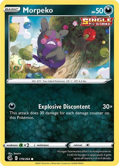 Morpeko #179 Fusion Strike