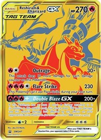 Reshiram & Charizard GX #SM247 SM Promos
