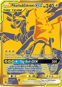 Pikachu & Zekrom GX #SM248 SM Promos