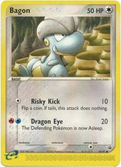 Bagon #50 Nintendo Promos