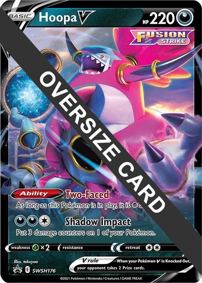 Hoopa V #SWSH176 Jumbo Cards