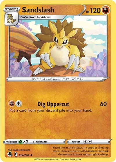 Sandslash #132 Fusion Strike