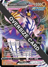 Rapid Strike Urshifu VMAX #88 Jumbo Cards