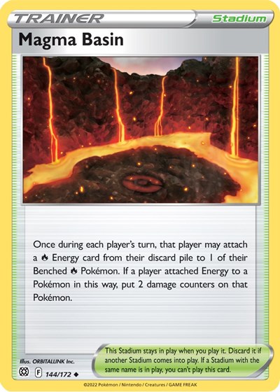 Magma Basin #144 Brilliant Stars