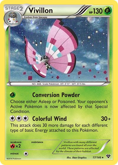 Vivillon #17 Blister Exclusives