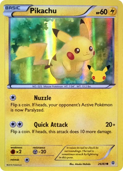 Pikachu #26 Miscellaneous Cards & Products