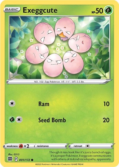 Exeggcute #1 Brilliant Stars