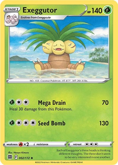 Exeggutor #2 Brilliant Stars