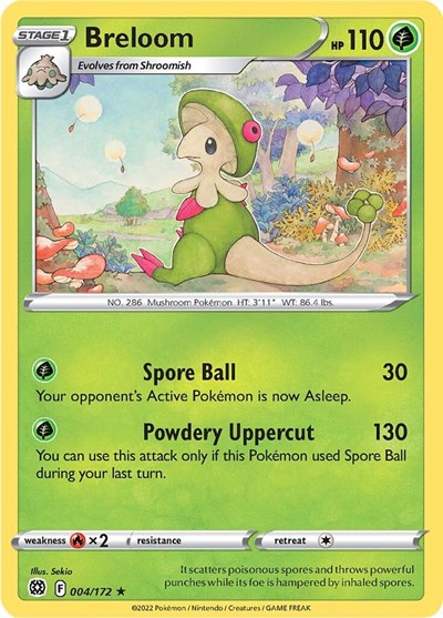 Breloom #4 Brilliant Stars